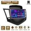 Автомобильная магнитола Android Car-Play для Chevrolet Cruze 2008-2012 Мультимедийный плеер Головное устройство Стерео Навигация GPS BT WIFI, 2+64 ГБ
