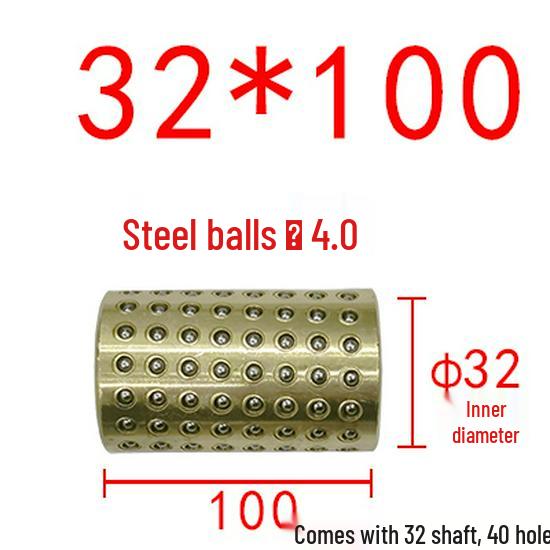 Golden Copper Ball Bearing Cage Mold Guide Bush Holder