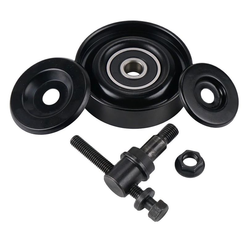 Steel Belt Tensioner Pulley for Hyundai Elantra/Accent/Tucson, for Kia Spectra/Rio/Rio5/Soul, Replace for 97834-29010