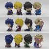 Аниме JoJo's Bizarre Adventure Мини-фигурки Набор 4 шт. 6 см Ex Гашапон Джонатан Джозеф Дио Цезарь Аниме Коллекционная модель Игрушка Кукла