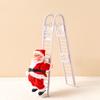 Electric Toys Climbing Rope Climbing Ladder Climbing Chimney Santa Claus for Christmas Decoration Christmas Gifts