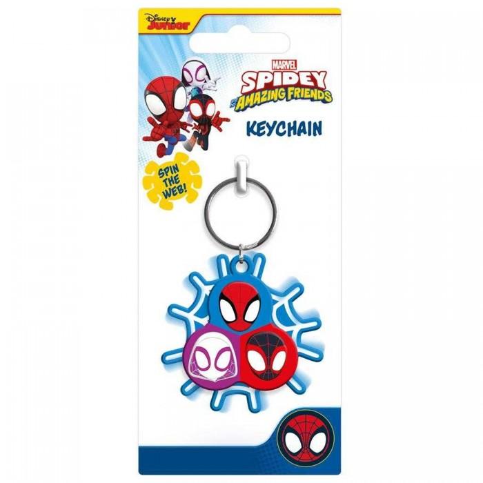 Spidey And His Amazing Friends Three Spinner Keyring