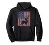 Hunting Deer American Flag USA Bow Gun Patriotic America Hoodie