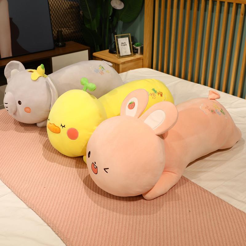 1 шт. 50/70/90 см обнимающаяся мультяшная мягкая плюшевая подушка с изображением животных, мягкая игрушка утка/коала/слон/кролик, большая кровать для сна, подарок для девочек