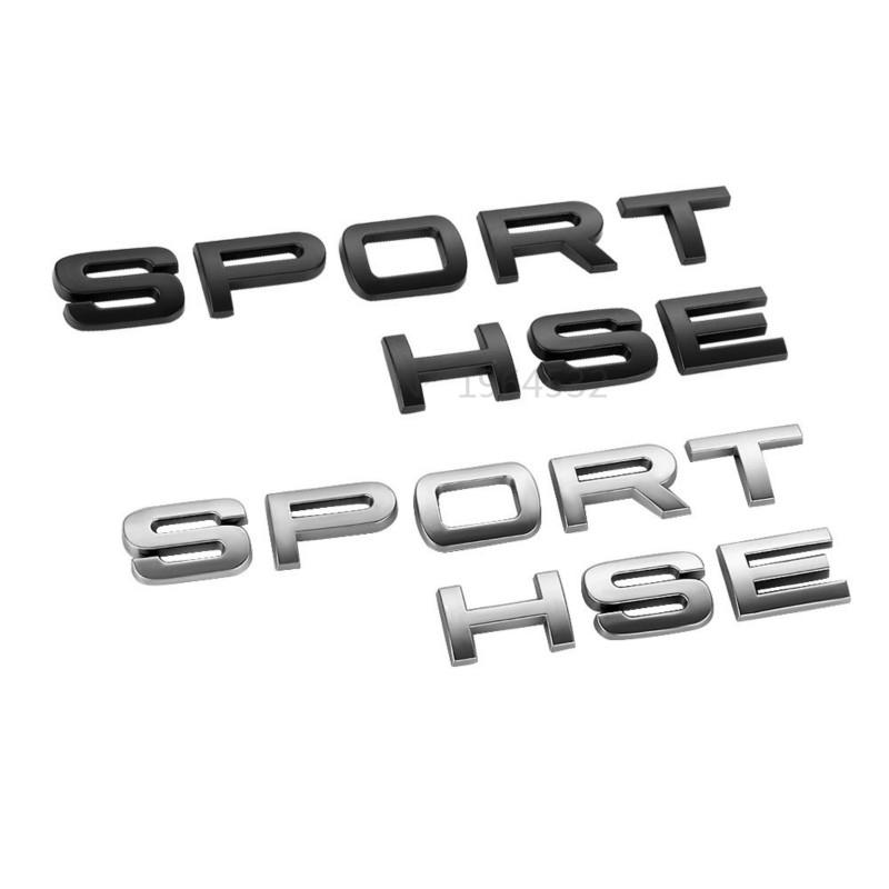 1 комплект, спортивный логотип автомобиля HSE, эмблема, значок, наклейка на заднюю дверь багажника, аксессуары для авто стайлинга