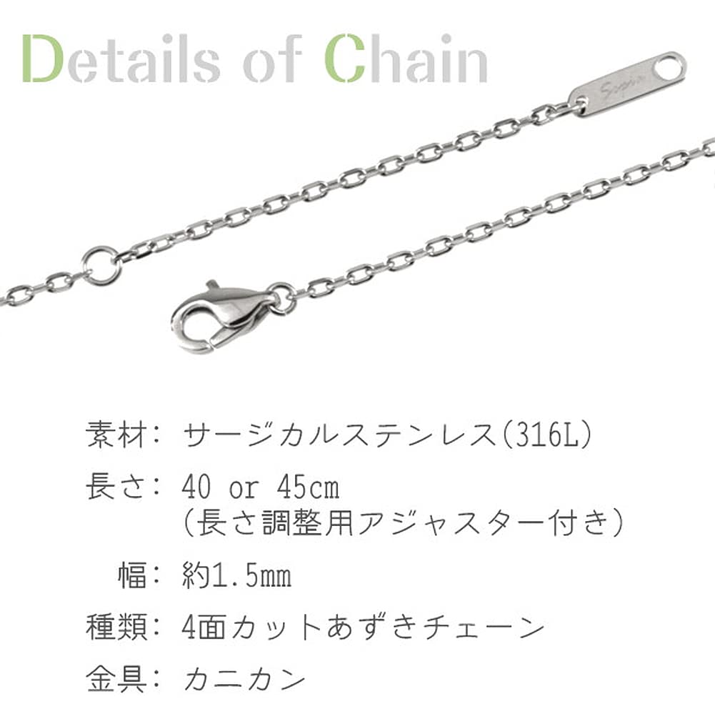 [Sepia] Special Edition Hawaiian Horseshoe Natural Diamond Stainless Steel Necklace (Pink Gold) for Women, Suitable for Allergy-Friendly