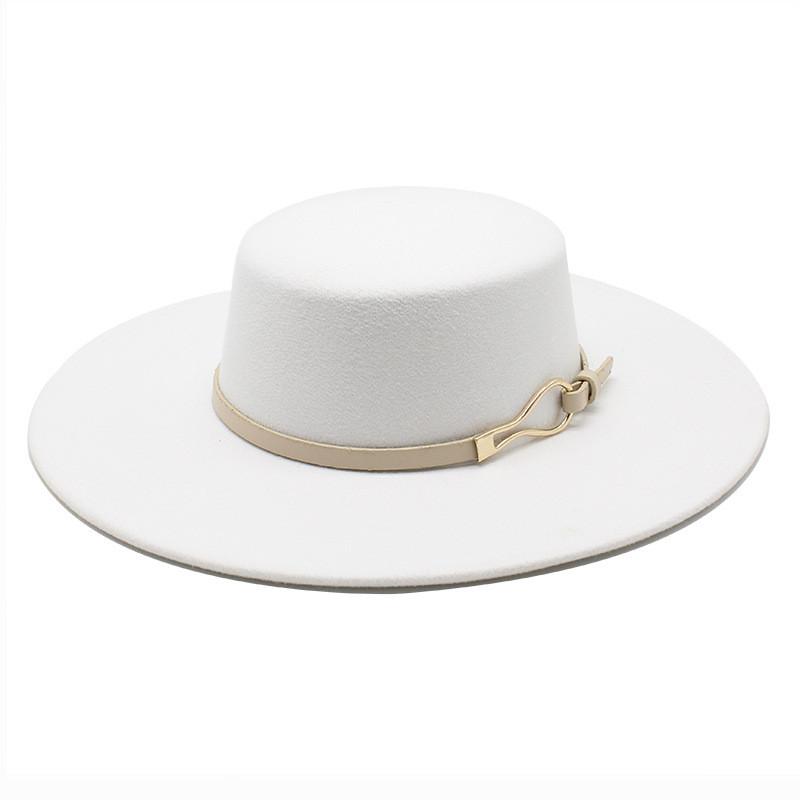 Шерстяная фетровая шляпа-панама с широкими полями для мужчин и женщин. Идеально подходит для использования на открытом воздухе и в качестве подарка.