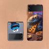 Funny Cookie M-Monster Phone Case For Samsung Z Flip 6 7 5G Galaxy Z Flip 5 4 3 5G Cases Shockproof Hard Cover TPU