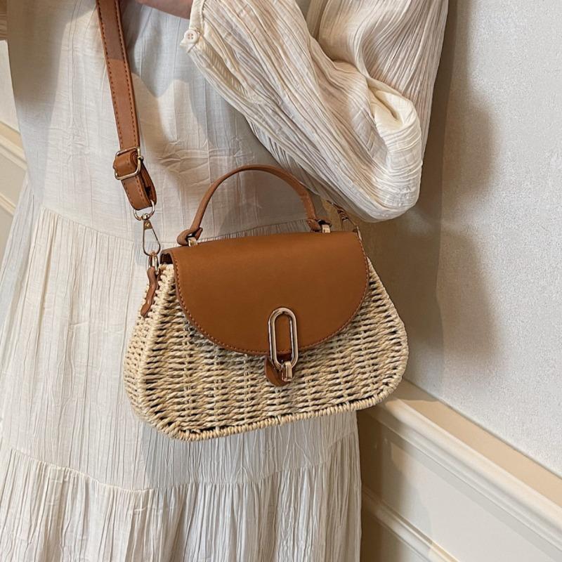 Mori Vintage Woven Bag Женская летняя модная сумка для отдыха на море Сумка через плечо