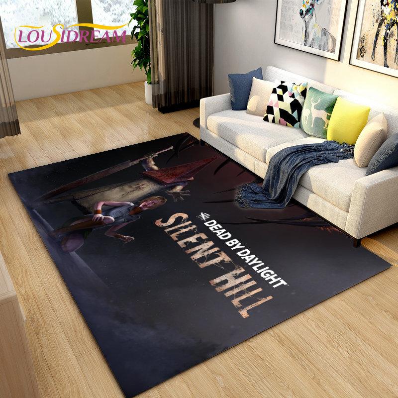 Коврик Silent Hill Horror Movie Game Gamer, коврик для гостиной, спальни, дивана, коврик для украшения, детский нескользящий напольный коврик