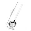 Stainless Steel Soup Ladle Long Handle FlatBottom Bright Finish Kitchenware