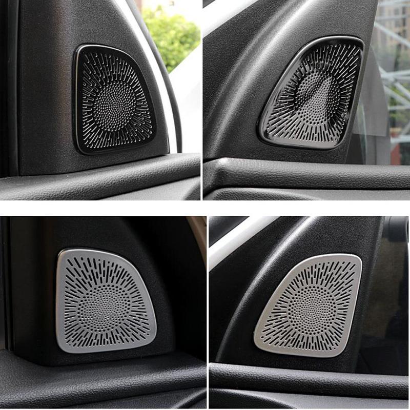 Car Accessories Stainless Steel Stick A Column Audio Speak Window Windshield Side Parts For Hyundai Tucson L 2024