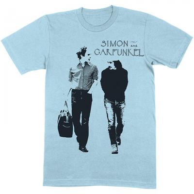 Хлопковая футболка унисекс для взрослых Simon & Garfunkel для прогулок