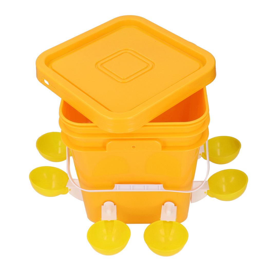 Automatic Chicken Waterer Set Low Spillage Self Replenishing Poultry Waterer Dispenser for Chicken Bird   Goose Turkey