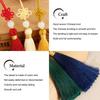 24 Silk BetterJonny Tassels for DIY Chinese Colorful Handmade Accessory Fan Set Tassels Per Tassels, Crafts, Fringe, Charms, Accessories, Knots,