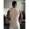 Men's Fashion Casual Linen Sleeveless Henry Shirt - Summer Outdoor Traveling Leisure Vest
