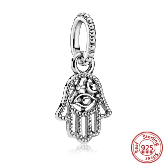 925 Silver Animal Character Love Series Clip Beads Pendant Fit Original  Charm Accessories Bracelet for Women DIY Jewelry