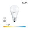 Ампульный светодиод стандарт E27 - EDM - 98353 - 17Вт 1800 лм 3200к - Белый цвет - Совместимый вариант