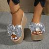 Women Slippers Summer Beach Platform Shoes Women Casual Wedges Sandals High Heels Slippers Slides Women Zapatos De Mujer