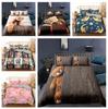 3D Cartoon Bear Bedding Set Cute Bear Down Duvet and Pillowcase 2/3 Pieces Children's Room Full Size Soft Home Decoration