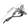 Large Size Butterfly Alloy Hairpin Back of Head Plate Word Clip Hair Accessory  for Women