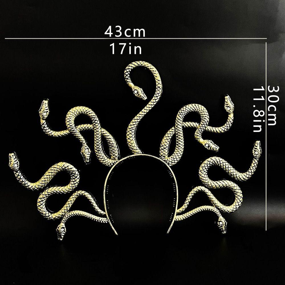 Snake Halloween Headband Realistic Hair Accessories New Hair Hoop  Party Supplies