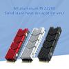 M.2 SSD 2280 Heatsink for PS5 Rapid Cooling M2 2280 NVMe Solid State Drive Hard Disk Aluminum Cooler Radiator PC Accessories