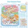 3D Landscape Stickers Multi Style Landscape Notebook Sticker Creative Hand Account Stickers
