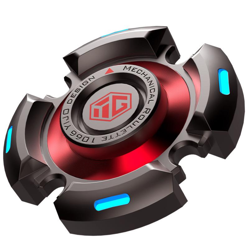 Спиннер Fidget, сплав, светящийся ручной гироскоп, игрушки для снятия стресса R188, бесшумный подшипник, звездное небо для взрослых, мужской рождественский подарок