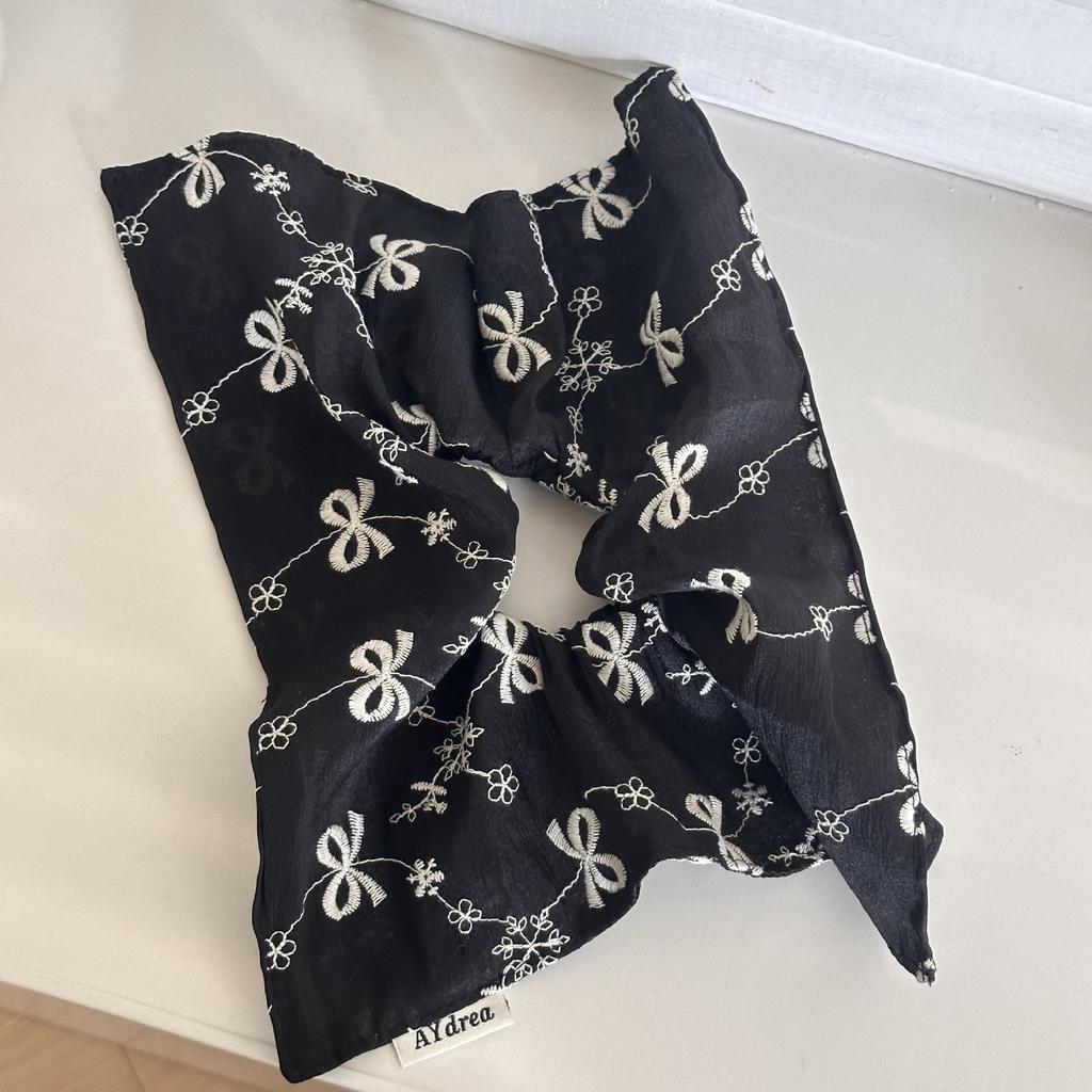 Laege Bow Hair Band for Girls Women Scrunchies Accessoires Rubber Elastic Flowers Fascinators Elegant Headdress Vintage  New