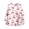 Happy  Sweatshirts For Women Knit Sweater Cute Shirt Fall Crewneck Pullover Tops