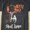 Винтажная футболка Avril Lavigne Bite Me Унисекс Тур Размеры от S до 5XL SG026 Унисекс Футболка