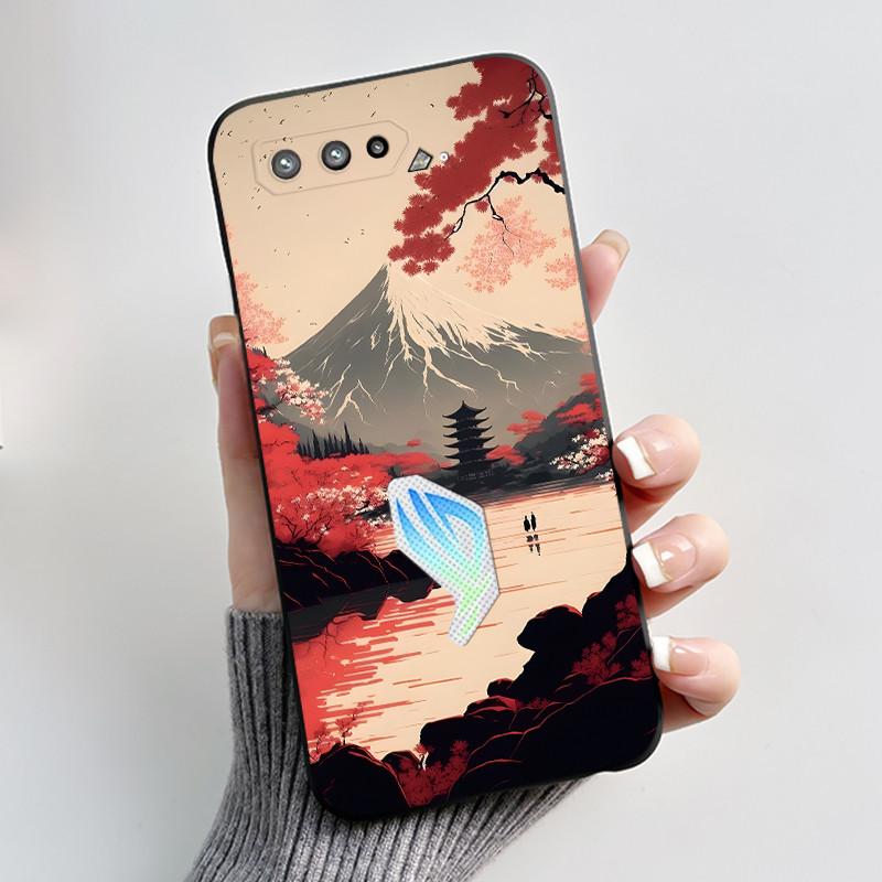 Для Asus ROG Phone 5 5s Чехол Роскошный Милый Кролик с Сердечками Забавный Мягкий Силиконовый TPU Защитный Задний Чехол Для Телефона Asus Rog 5 5s