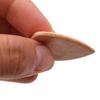 Wooden Guitar Pick Smooth Surface Burr-Free Compact Size Portable Handcrafted Guitar Pick Accessories