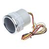 LED 2"/52mm Car meter  uge Meter Smoke Lens Pointers  Car Meter  uge for Motorcycle Boat
