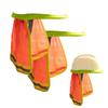 2X UV Curtain Reflective Neck Protector Sunscreen Construction Site Construction Engineering Labour Safety Helmet Sunshade Cover