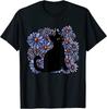 Cats Flower Garden Design Great Tee Unisex T-shirt