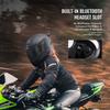 Полнолицевой мотошлем Шлем для мотокросса с разъемом для Bluetooth
