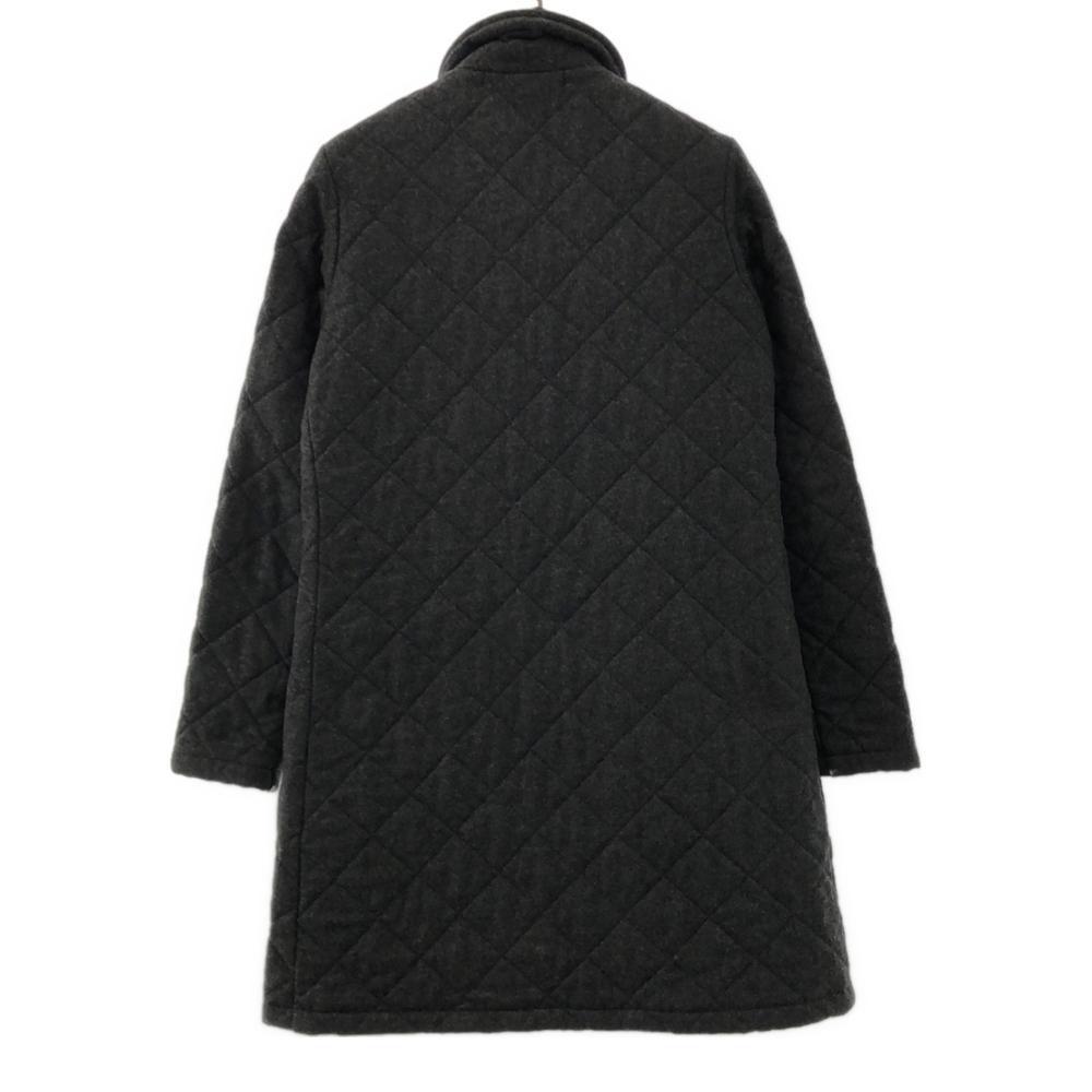 MACKINTOSH SCOTLAND Шерсть 100% Стеганое пальто 34 Темно-серый Женский Б/у