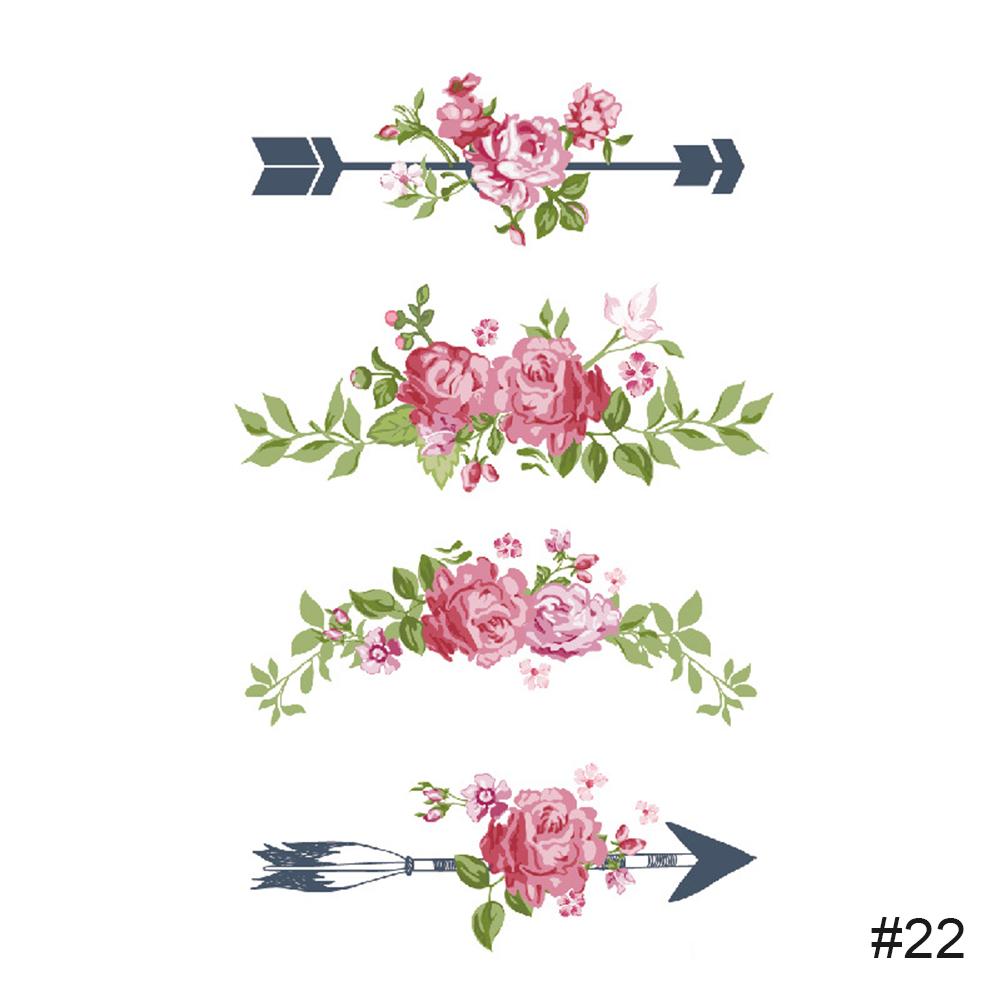 Temporary Small Fresh Tattoo Stickers Waterproof Long Lasting Tattoo Stickers Body Art Paste Painting Tattoo For Women Men