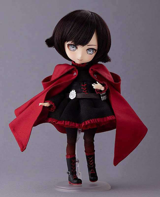 GOOD SMILE COMPANY Harmonia humming RWBY Snow Empire Ruby Rose Cloth & Magnet & Plastic Painted Movable Figure