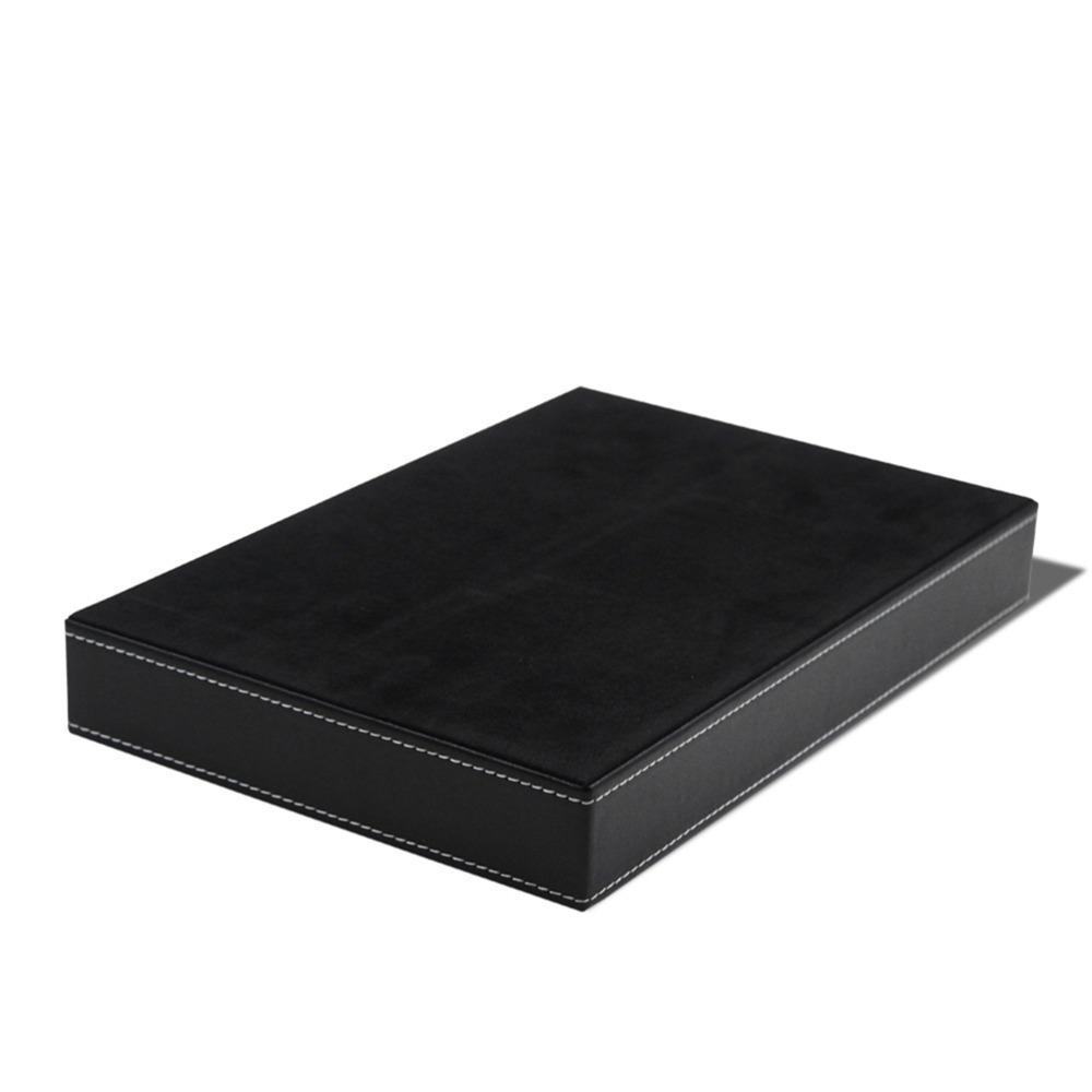 Multi-function Stationery Organizer Leather Key Storage Easy Access Desktop Box Stationery Hold