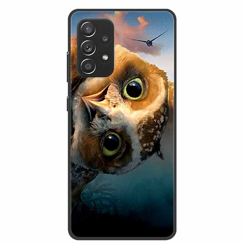 Для чехла Samsung A52s 5G противоударный мягкий силиконовый чехол из ТПУ для Samsung Galaxy A52s 5G чехлы для телефонов A52 S милый мультфильм