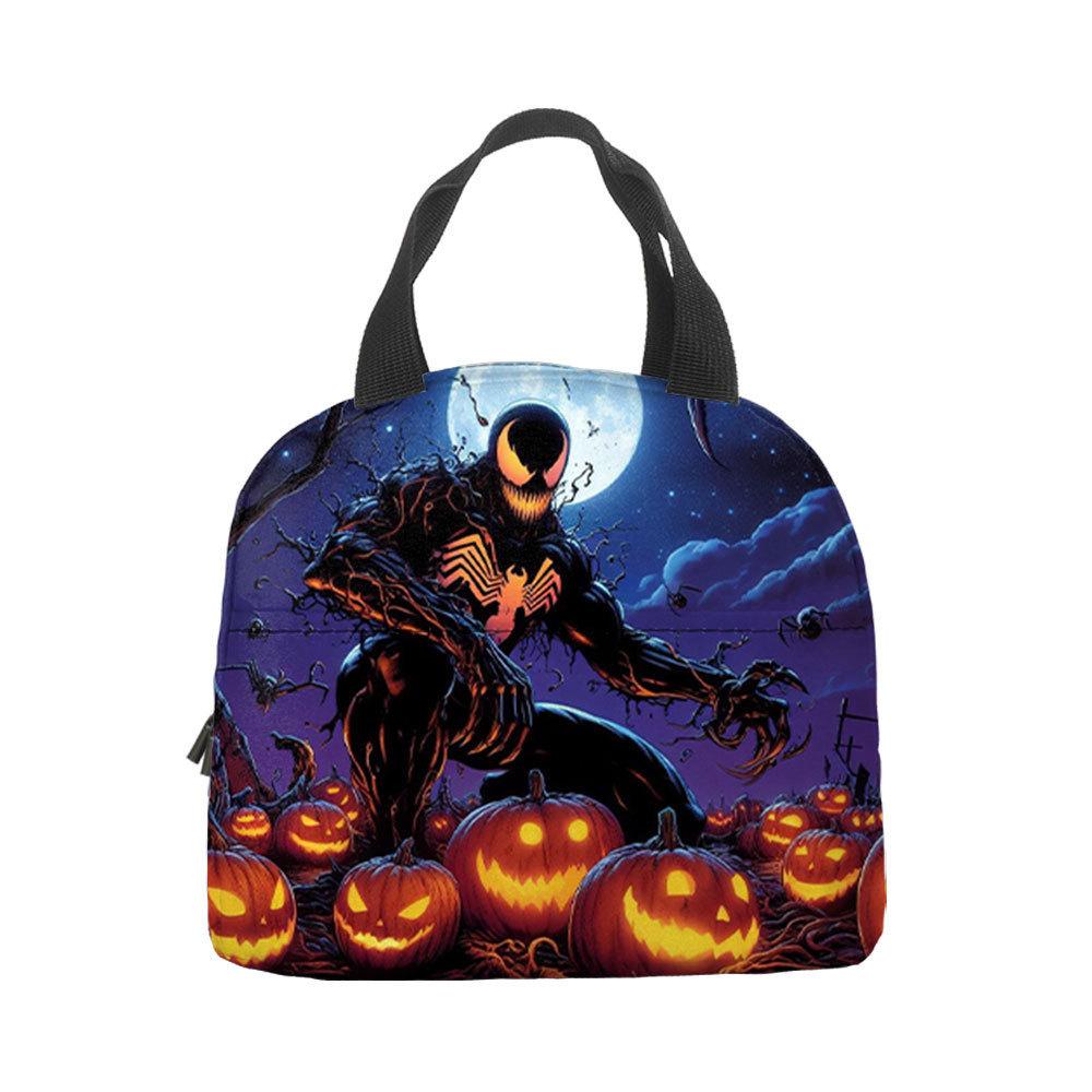 Spider-Man Handheld Bento Bag Insulation Bag Lunch Box Bag Lunch Bag with Lunch Bag Lunch Box Storage Bag