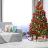 4 шт. Рождественская наволочка для подушки, серия Xmas, праздничная наволочка для подушки на диван, кушетку, кровать, в стиле фермерского дома