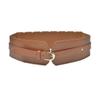 Female Camel Buckle Imitation Leather Women Solid Color Wide Belt Dress Waistband Women Waistband