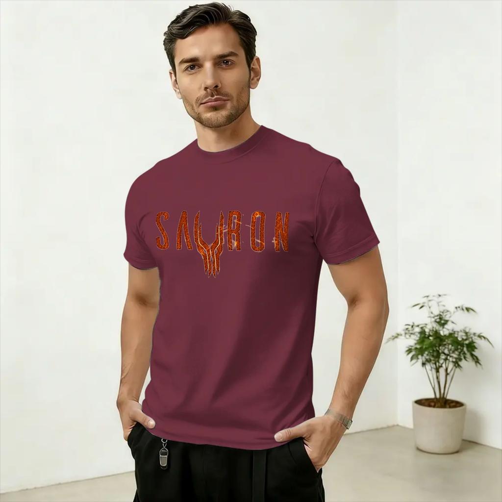 SAURON Art TShirt Unisex Funny Cotton Tees Crew Neck Short Sleeve T Shirt 4XL 5XL Clothing