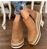 Сапоги Женские Новые Плоские Женские Сапоги Молния Женская Обувь Большого Размера Ботильоны Сохраняют Тепло Модные Botas Mujer Зимняя Обувь