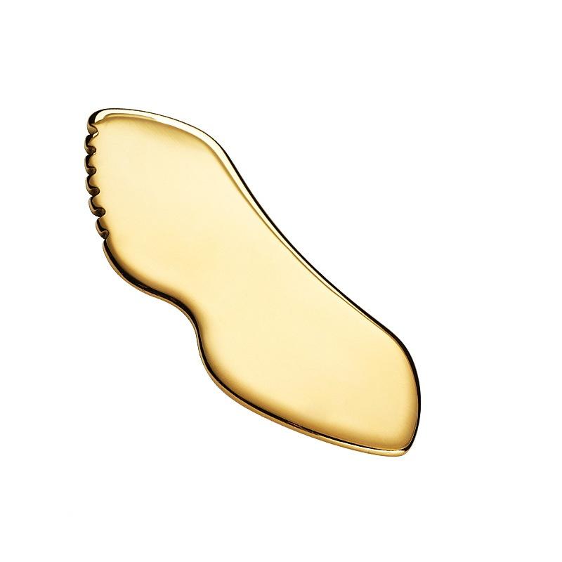 High Quality Personalized Stainless Steel Gua Sha Massager Body Scraping Board for Facial Application Face Gua Sha Tool