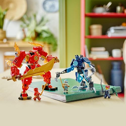 LEGO Ninjago Kai's Element Power Mecha Suit Игрушка в подарок на день рождения Блок Рождество Мальчики Девочки Дети 7 лет 8 лет 9 лет Начальная школа